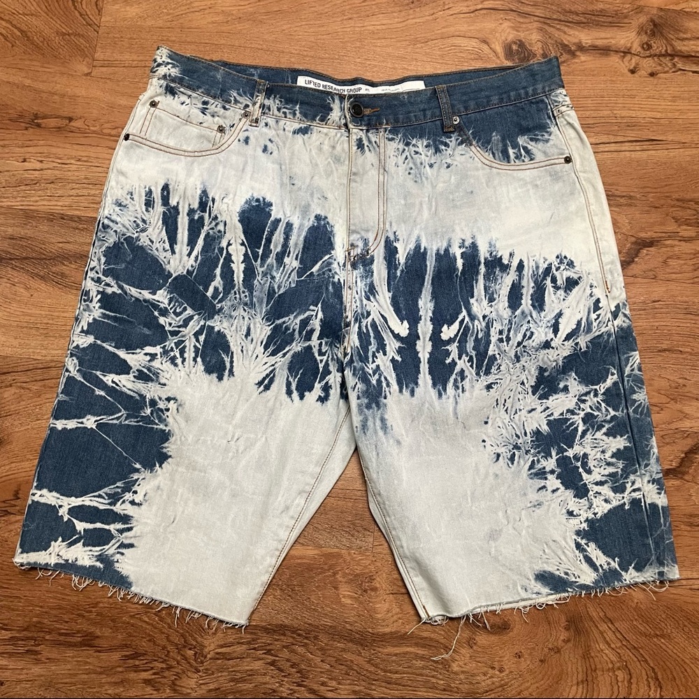 Lifted Research Group RC Shorts Men’s Size 40 Bleached Blue